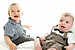 Baby portrait shoot of 2 cousins